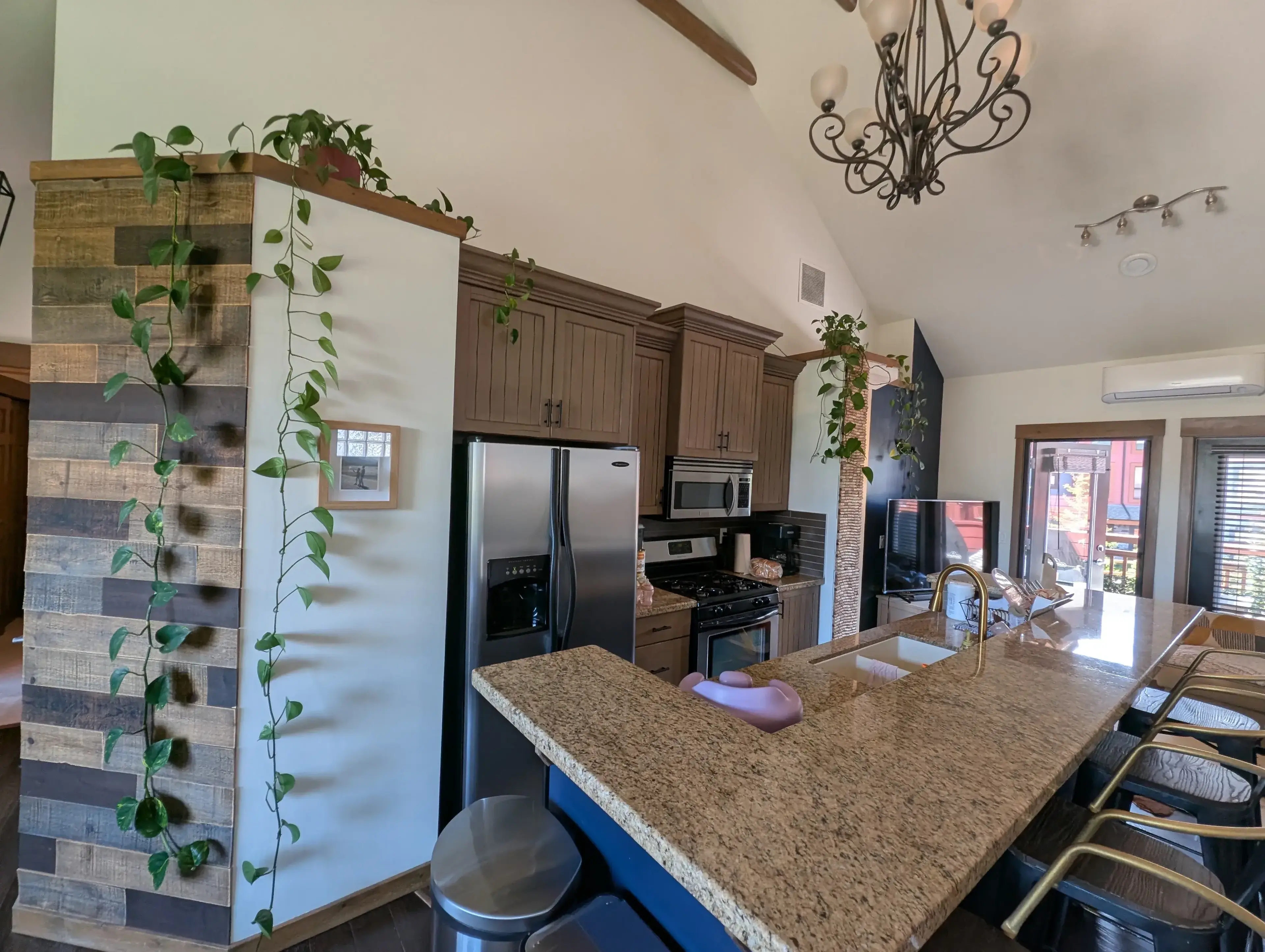 Spotless modern living area cleaned by SJR Cleans in Calgary